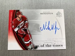 2005-06 SP Authentic Sign of the Times Auto Niklas Nordgren #NN
